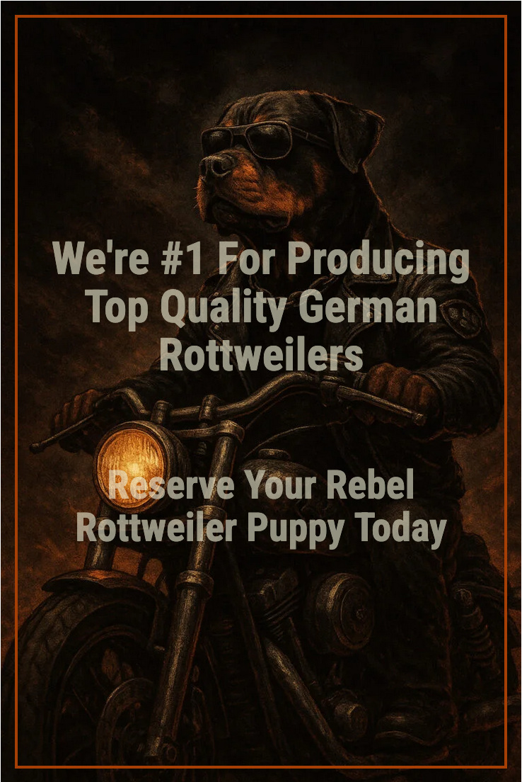 Reserve a Rebel Rottweiler Puppy